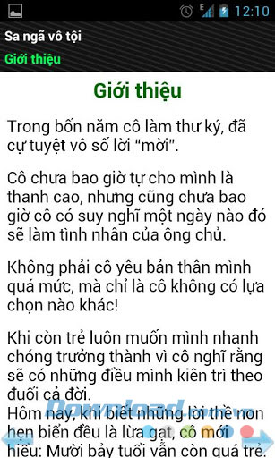 Sa ngã vô tội