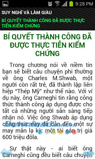 Suy nghĩ và làm giàu