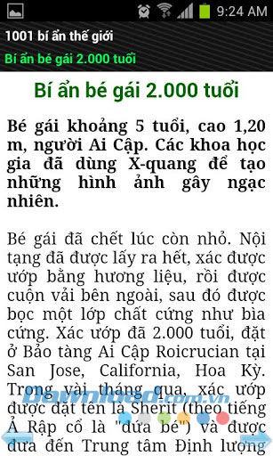 1001 bí ẩn của thế giới