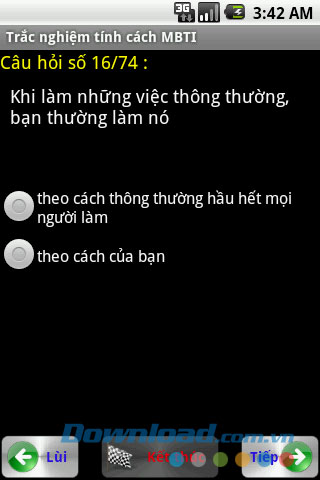 Trắc nghiệm tính cách MBTI