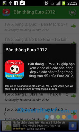 Bàn Thắng Euro 2012