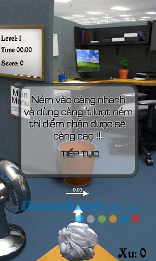 Ném giấy