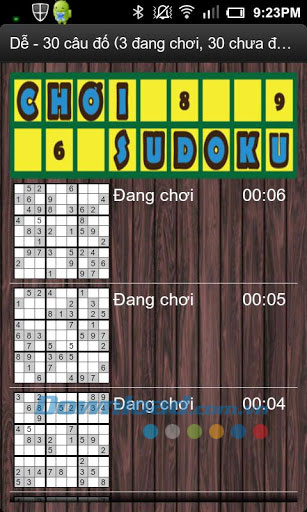 Chơi Sudoku