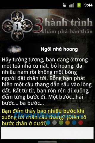 Kokology - 3 hành trình