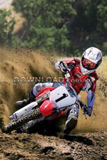 Off-road motorcycle racing