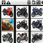 Motorcycles Slide Puzzle