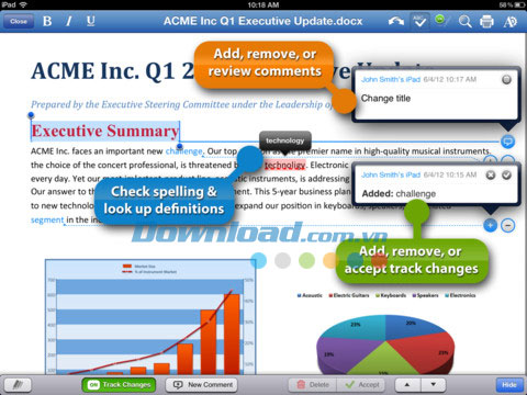 Quickoffice for iPad