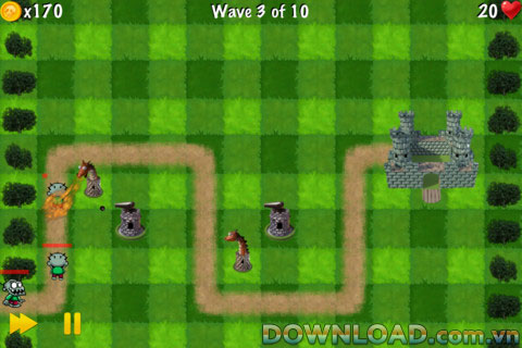 Zombie Tower Shooting Defense Free