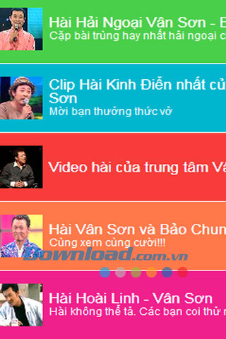 Hài kịch Vân Sơn và ca nhạc