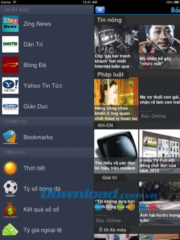 Báo Online HD for iPad