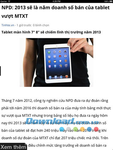 Báo Online HD for iPad