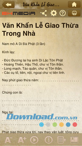 Văn khấn dùng cho ngày lễ rằm