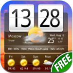 Free Live Weather Clock Pro