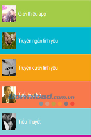 Truyen tinh yeu truyen tinh cam