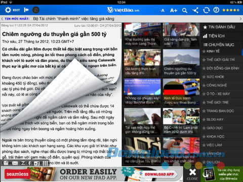 Bao Viet Nam HD for iPad