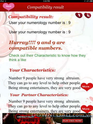 Love Calculator HD for iPad