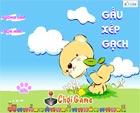 Gấu xếp gạch