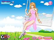 Swing Flying Girl