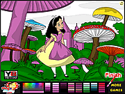 Alice In Wonderland Coloring