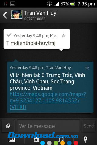 Định vị điện thoại