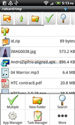 AndroZip File Manager