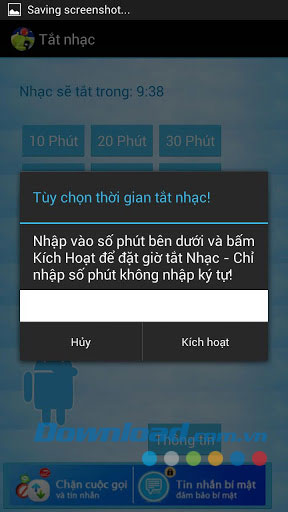 Hẹn giờ tắt nhạc