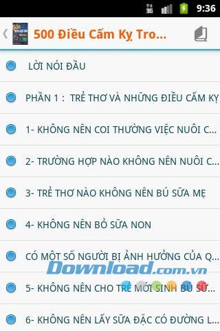 500 điều cấm kỵ