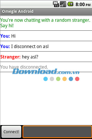 Omegle Chat App