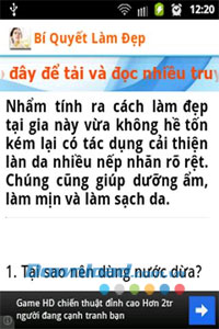 Bí quyết làm đẹp 2013