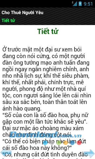 Cho thuê người yêu