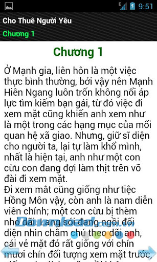 Cho thuê người yêu