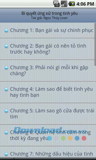 Bí quyết ứng xử trong tình yêu