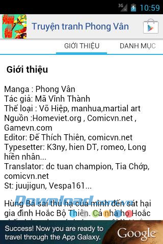 Truyện tranhh phong vân