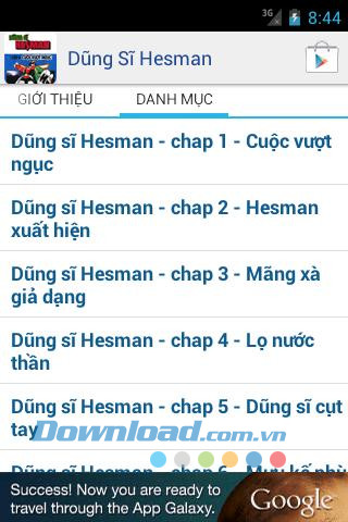 Truyện tranh dũng sĩ Hesman