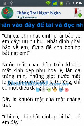 Chàng trai ngọt ngào