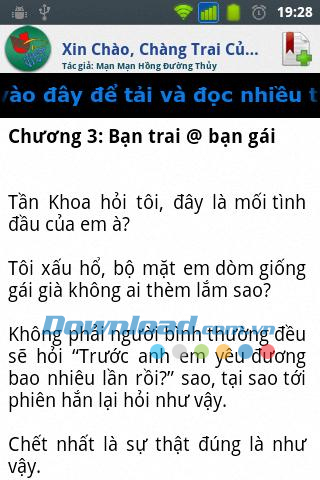 Xin chào, chàng trai của tôi