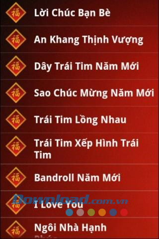 SMS Kute chúc mừng năm mới