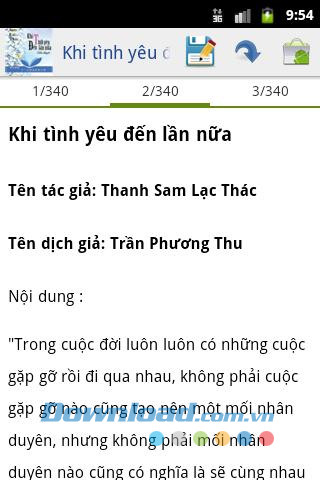 Khi tình yêu đến lần nữa