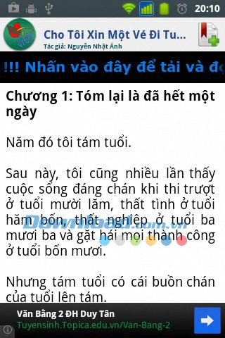 Cho tôi xin một vé đi tuổi thơ