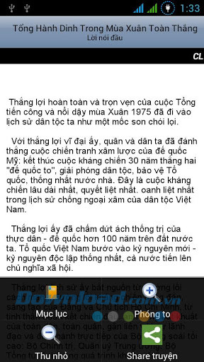 Tổng hành dinh trong mùa xuân toàn thắng