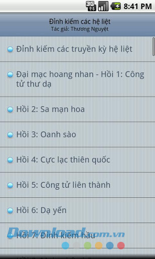 Đỉnh kiếm các hệ liệt