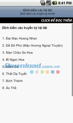Đỉnh kiếm các hệ liệt