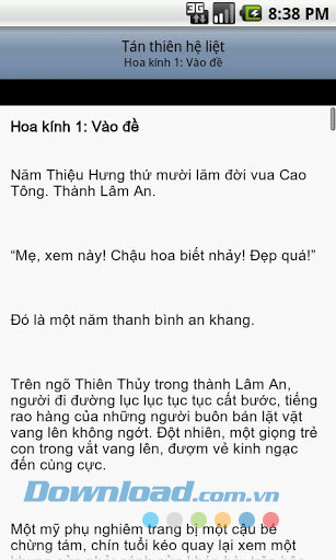 Tán thiên hệ liệt