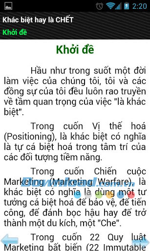 Khác biệt hay là chết