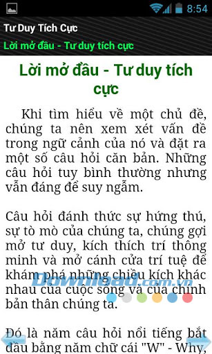 Tư duy tích cực