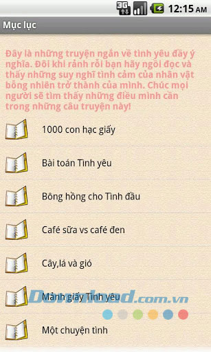 Truyện ngắn tình yêu cực hay