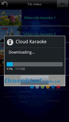 Cloud Karaoke Soncamedia