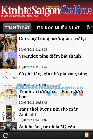 KinhTeSaiGonOnline Mobile