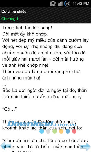 Dư vị trà chiều